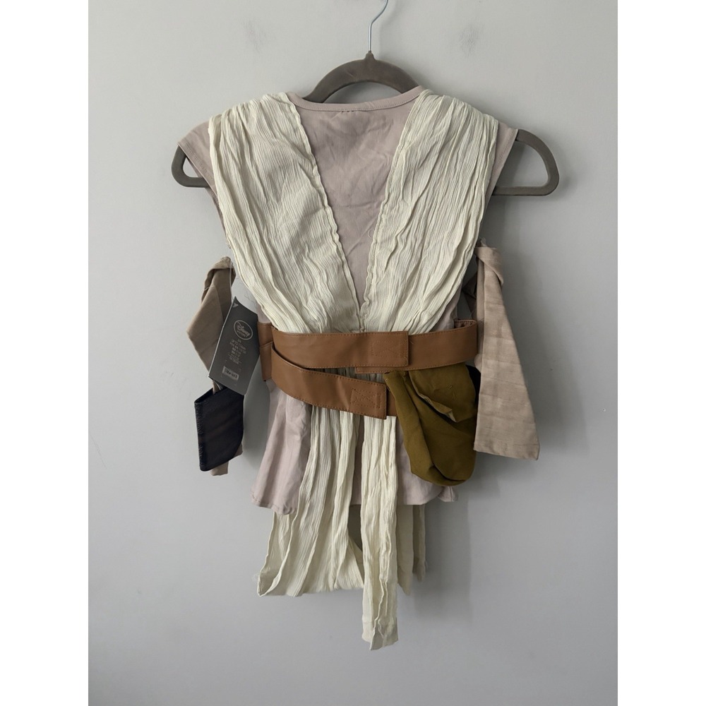 Disney Store Star Wars The Force Awakens Rey Costume Child Size 5/6 NWT